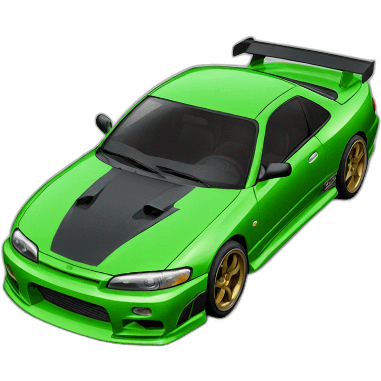 nissan silvia s15 tuned emoji