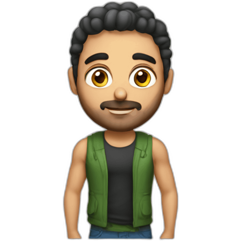 greek vegan guy emoji