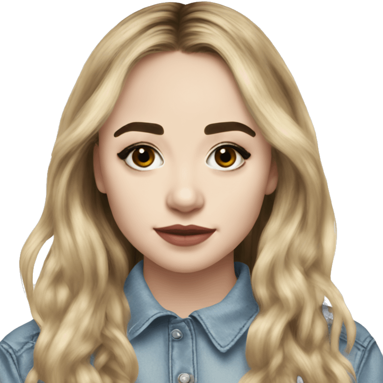 sabrina carpenter bangs emoji