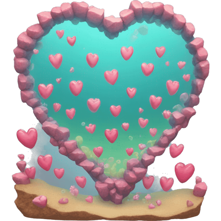 heart reef emoji