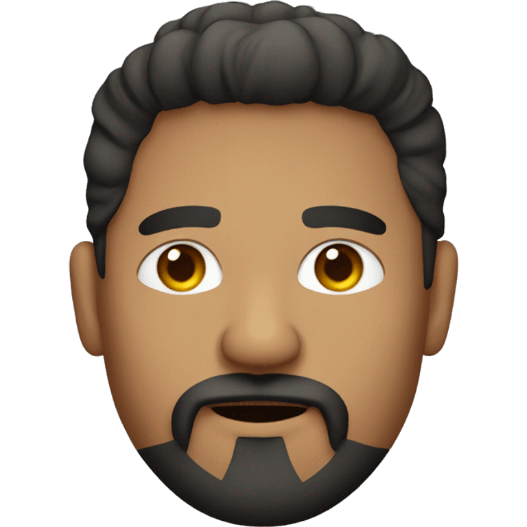 Mexican guy with goatee and a big booty emoji