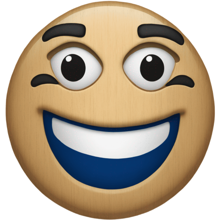 Edmonton oilers happy face  emoji