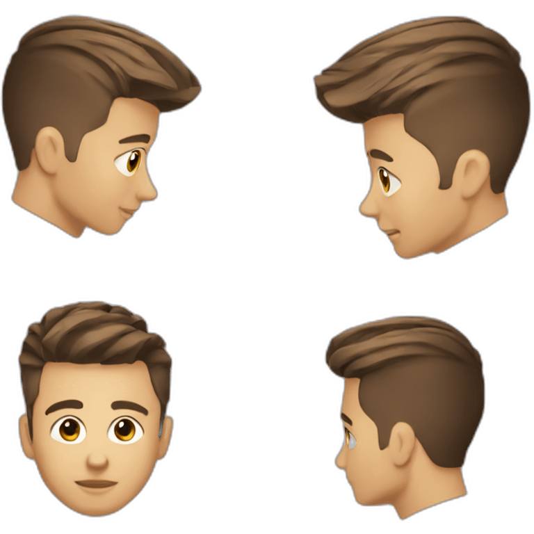 Haircut taper emoji