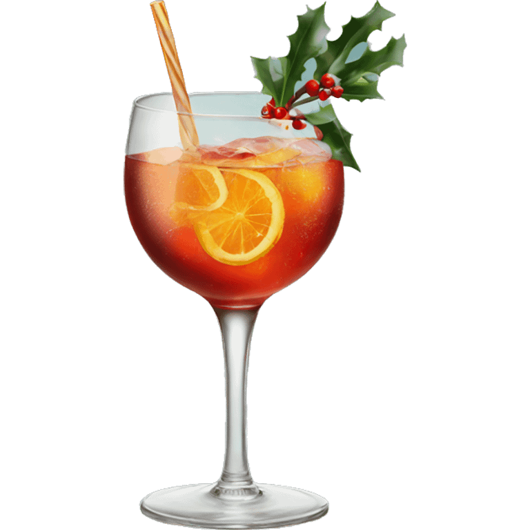 Christmas Spritz emoji