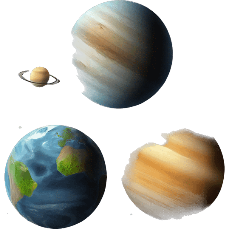 3 planets emoji