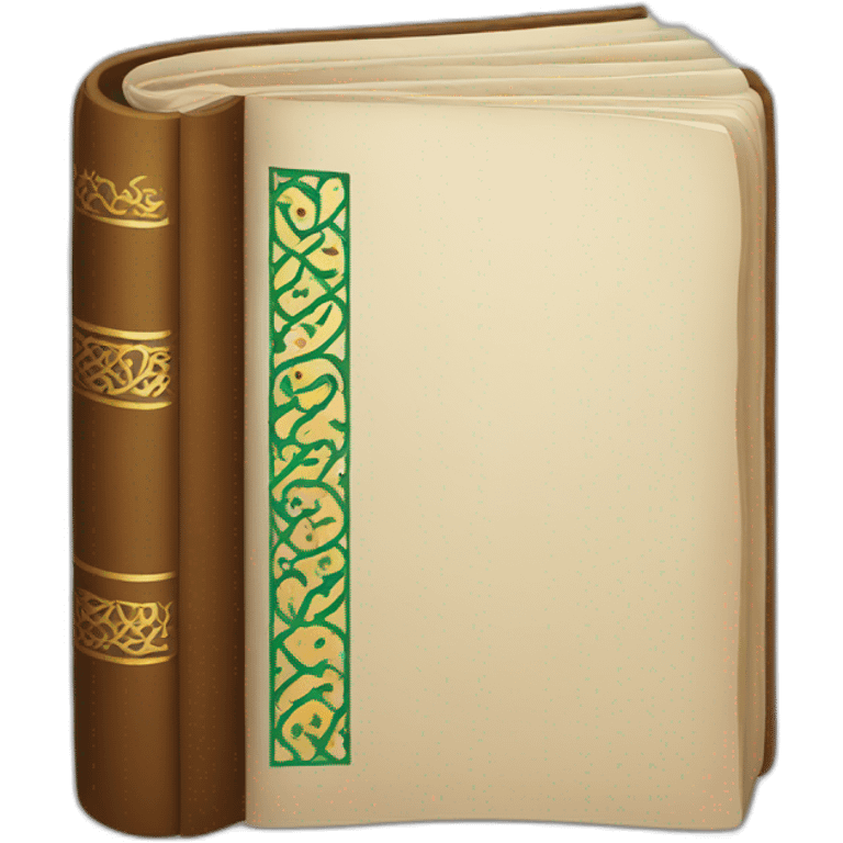 Arabic book emoji