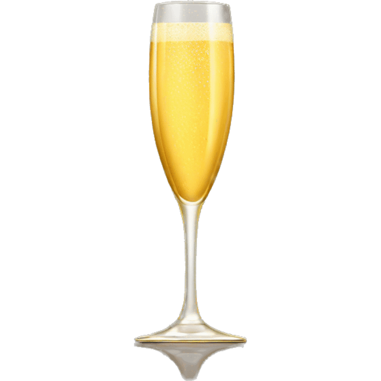 Gold Champagne in cocktail glass  emoji