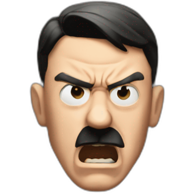 hitler angry emoji