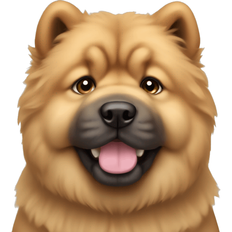 Chow chow puppy emoji