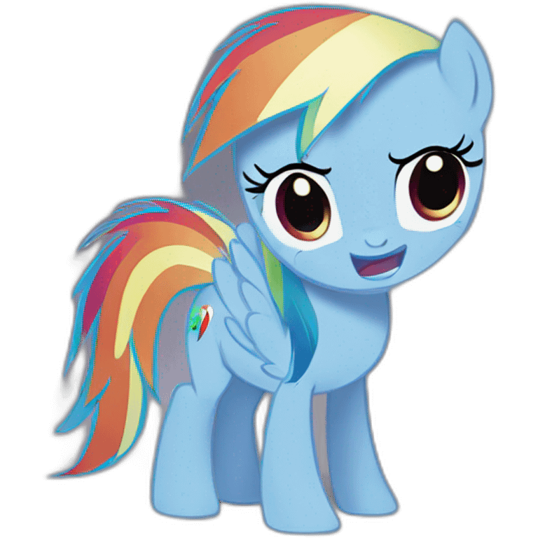 i want to come inside rainbow dash emoji