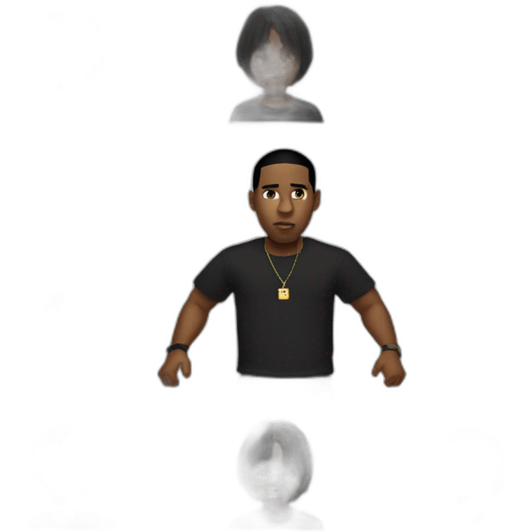 black eminem emoji