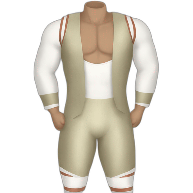 vintage wrestling clothes for white men emoji