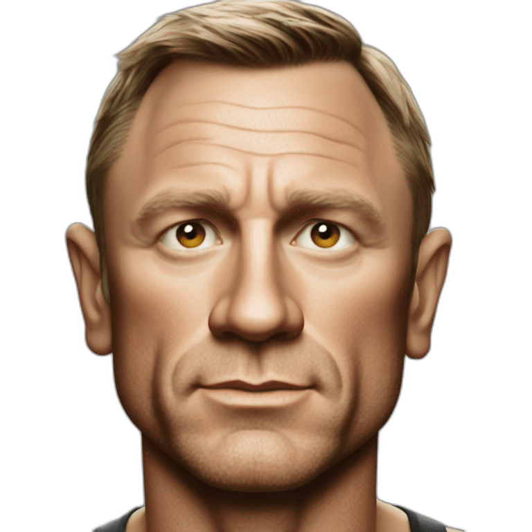 Daniel Craig Mean emoji