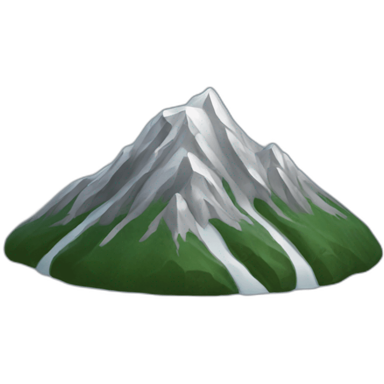 silver big mountain emoji