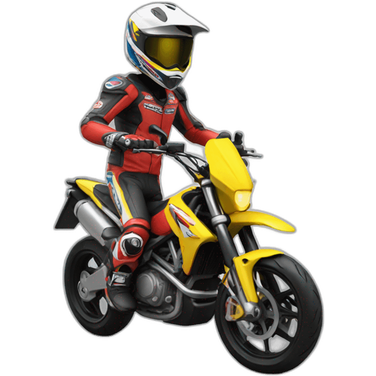 Supermotard emoji