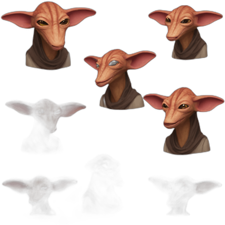 Evil jar jar binks emoji