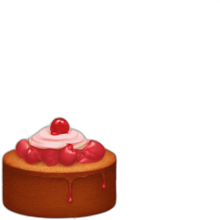 cherry cake emoji