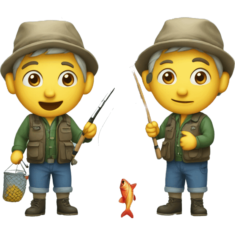 fishing funny emoji