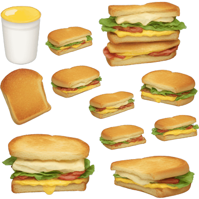 Breakfast sandwich  emoji