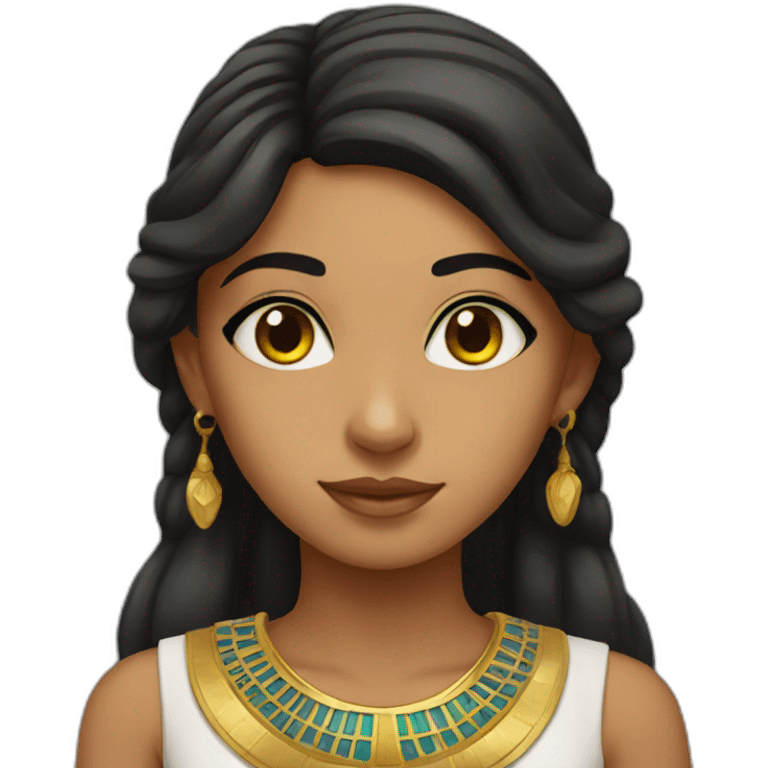 egyptian girl  emoji