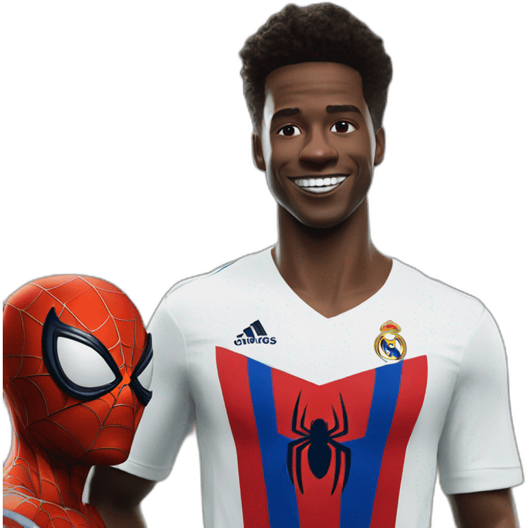 Spider man at real Madrid  emoji