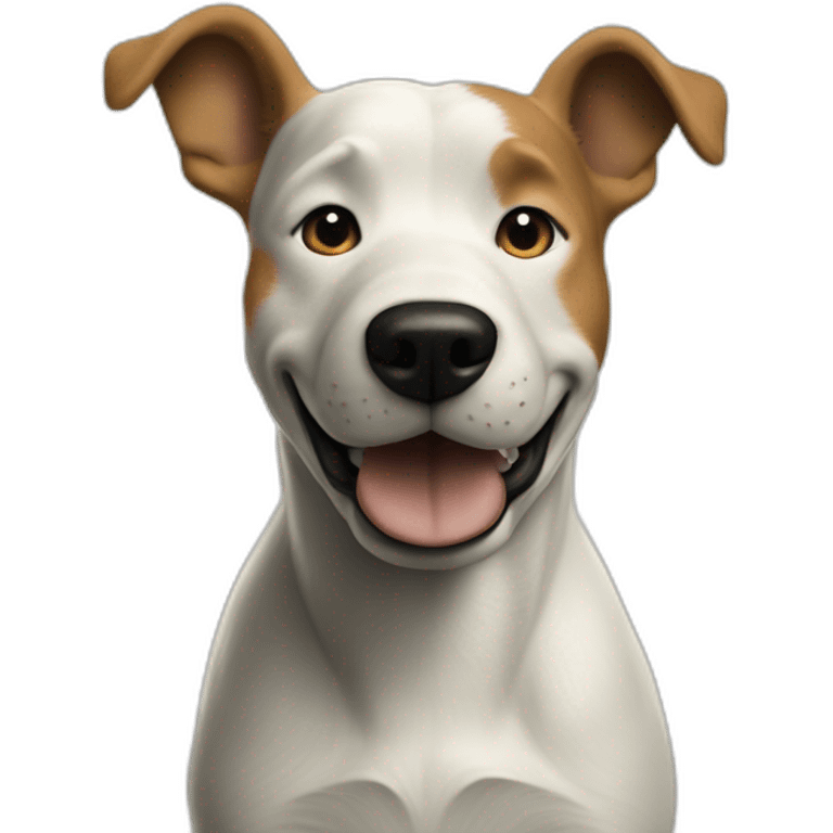 Genere une image de tintin avce milou emoji