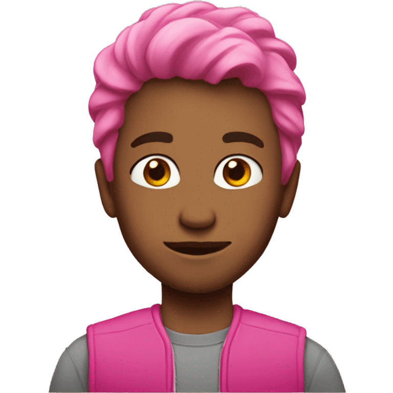 Netflix pink emoji