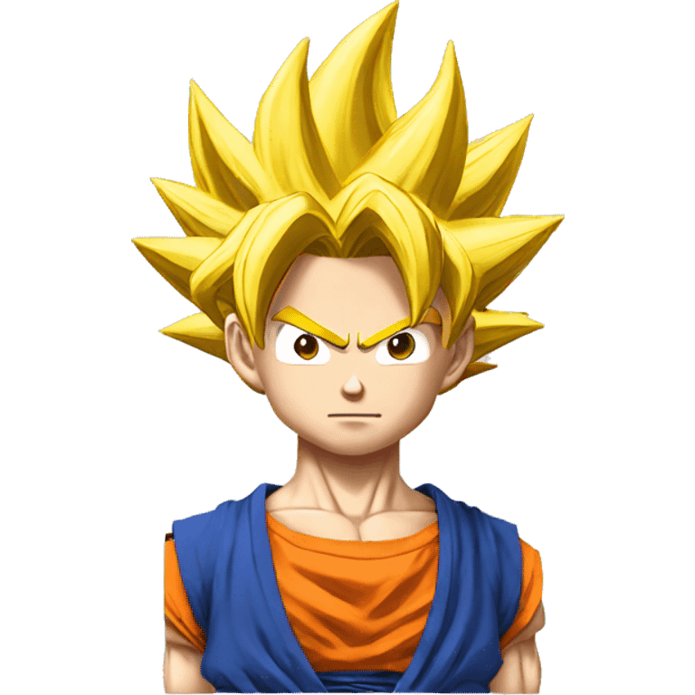 Goku from dragon ball z emoji