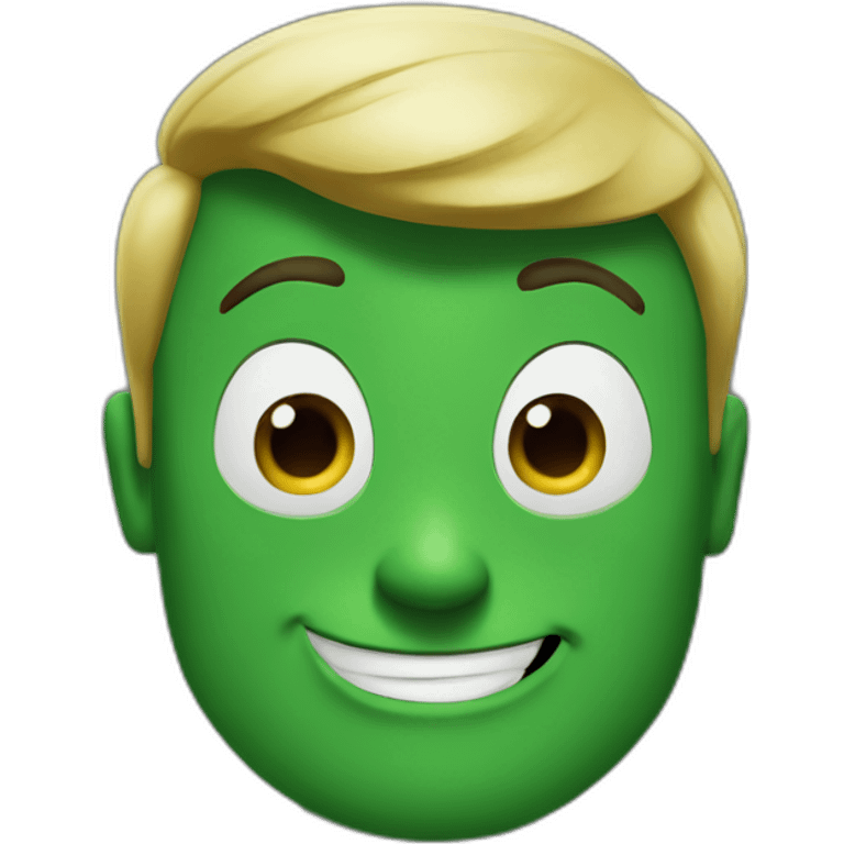 green mr incredible emoji