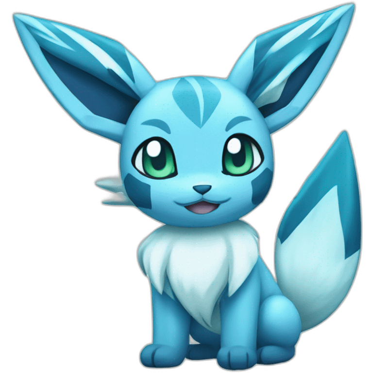 Glaceon pokemon emoji