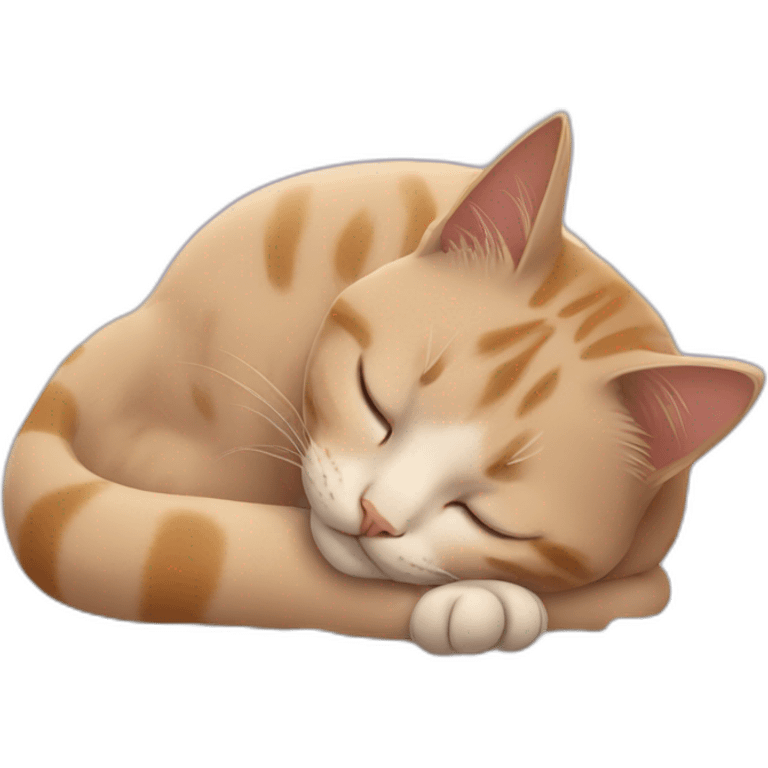 cat dreaming about future emoji