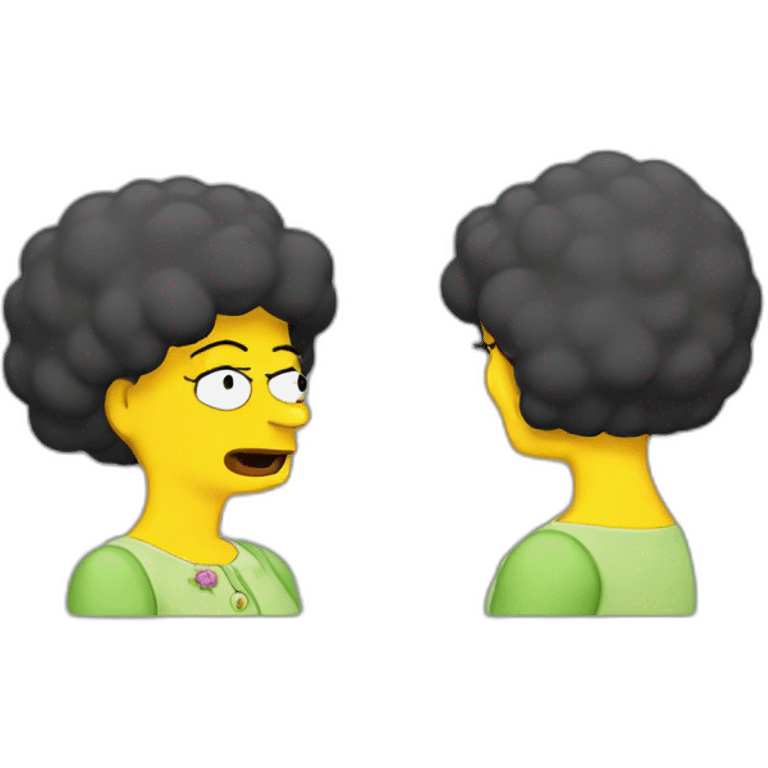 Marge simson emoji