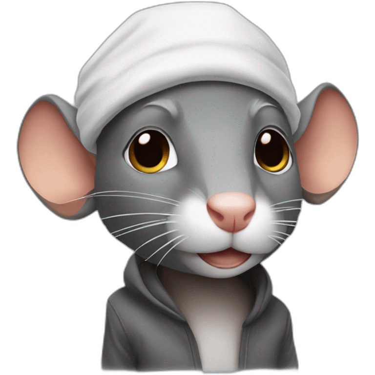 rat with durag emoji