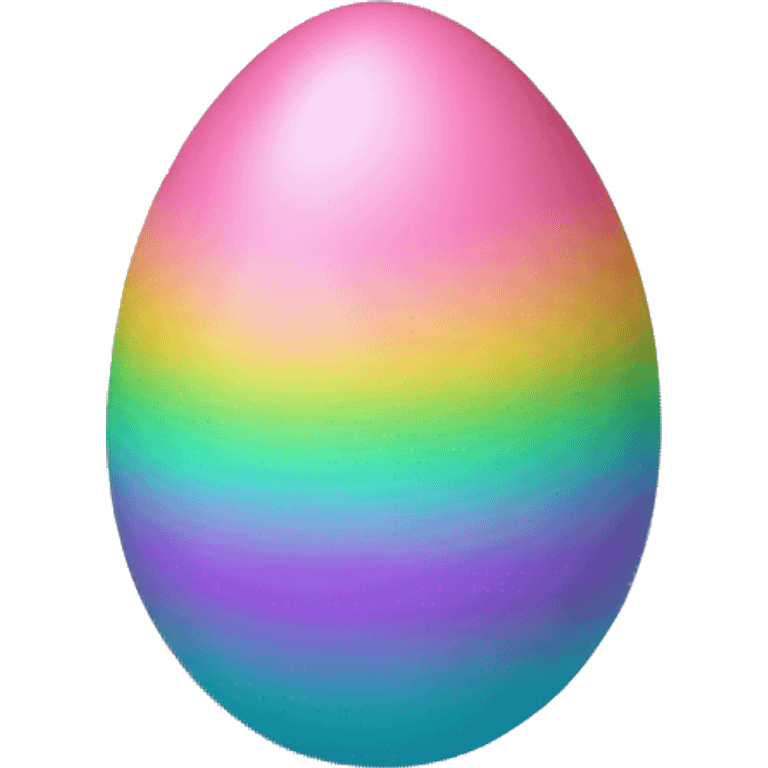 easter egg with colors emoji