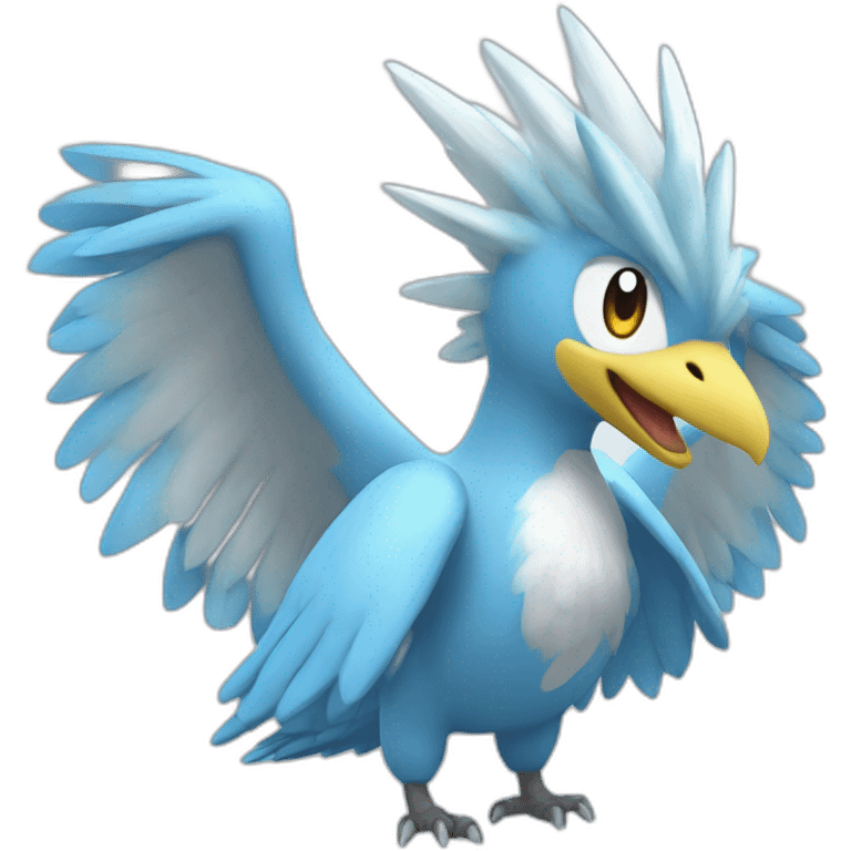 crazy funny Articuno pokemon pixelmon emoji