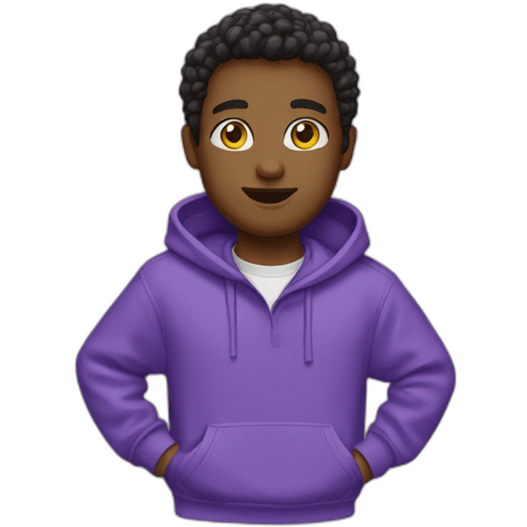 purple sweatshirt emoji