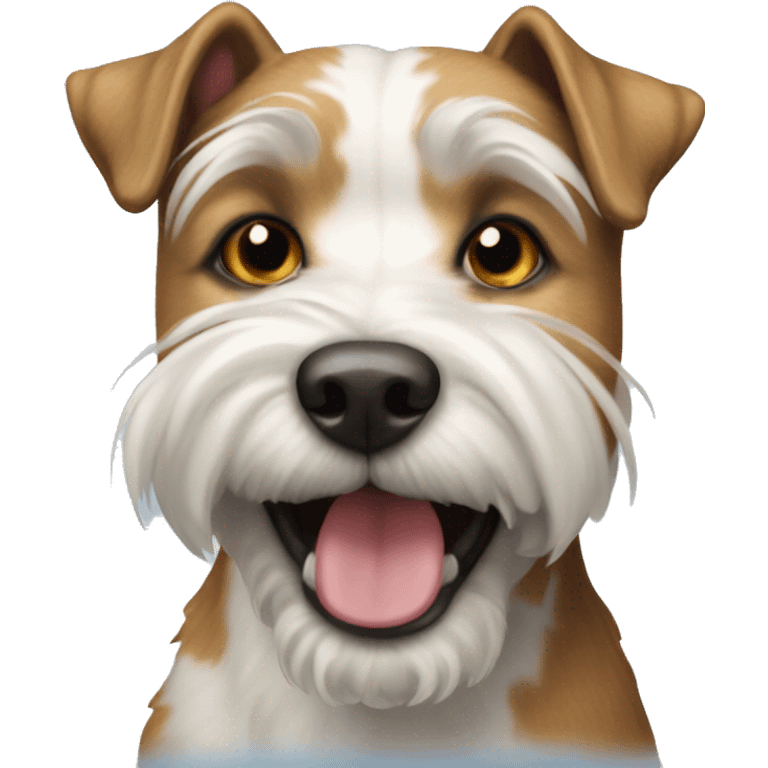 American Stanford terrier dog emoji