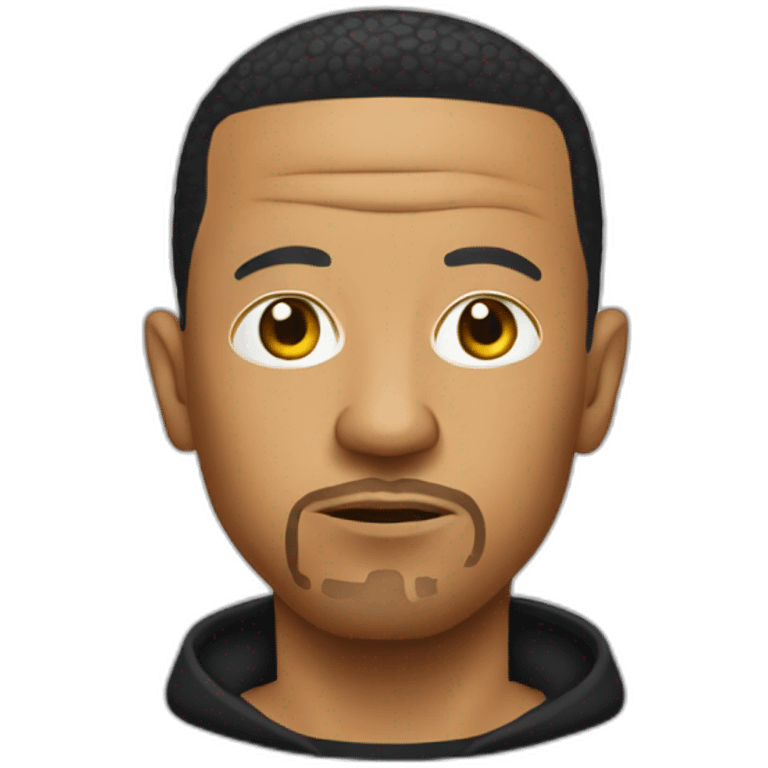 Mano Brown of racionais mcs serious emoji