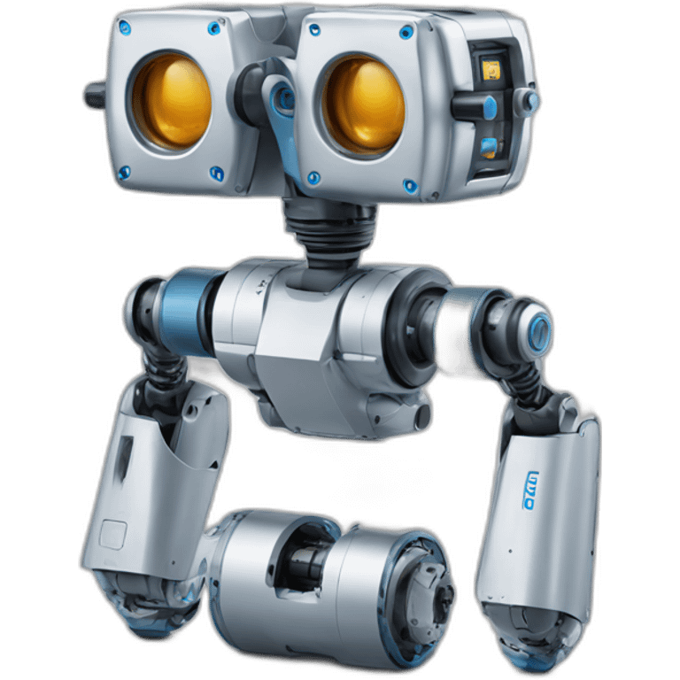 Cobot of FESTO pneumatic emoji