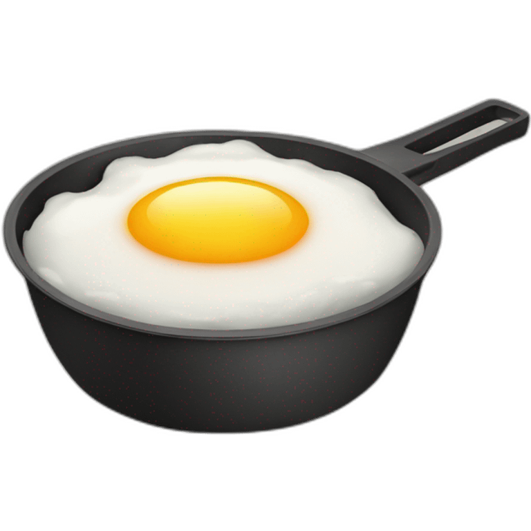 pan with egg emoji