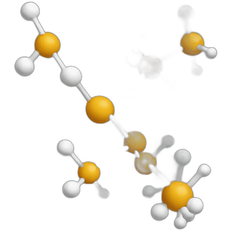 Small molecules attached to protein  emoji