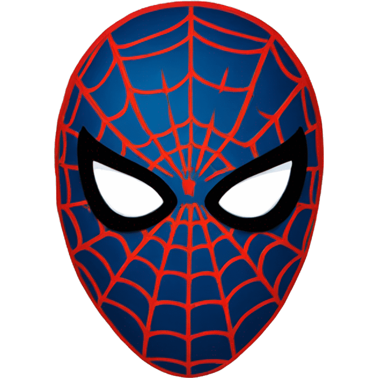 Spiderman mask emoji