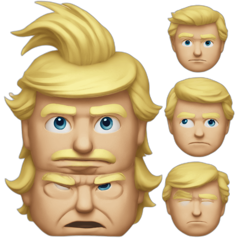 Trump qui réfléchis emoji