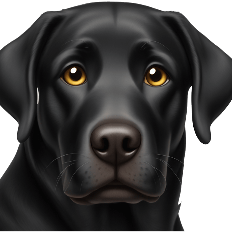 rougue black lab emoji