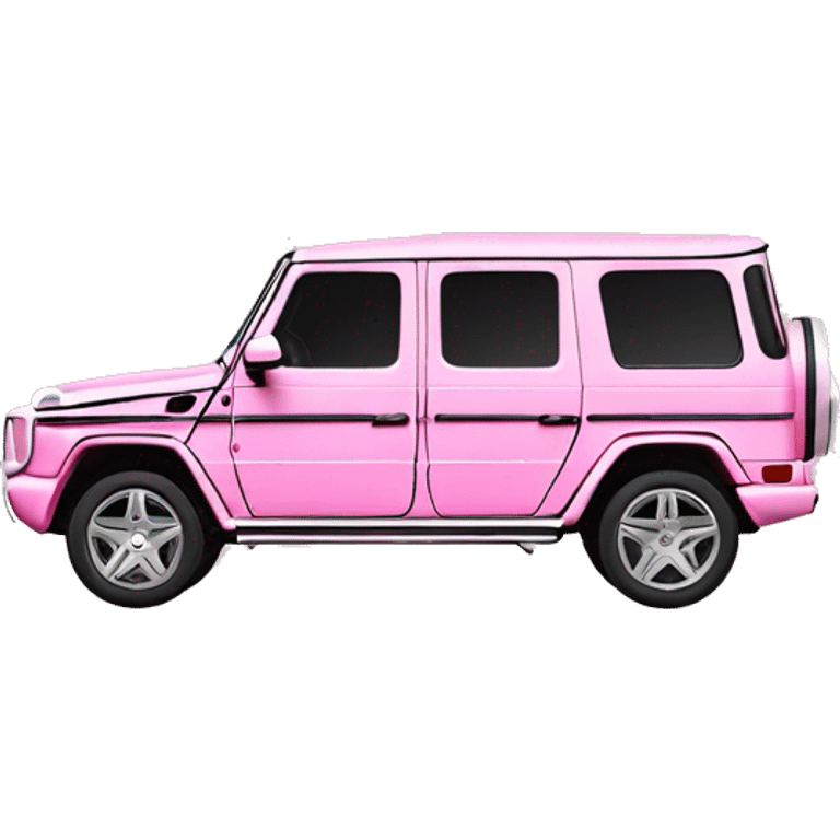 Baby pink g wagon emoji