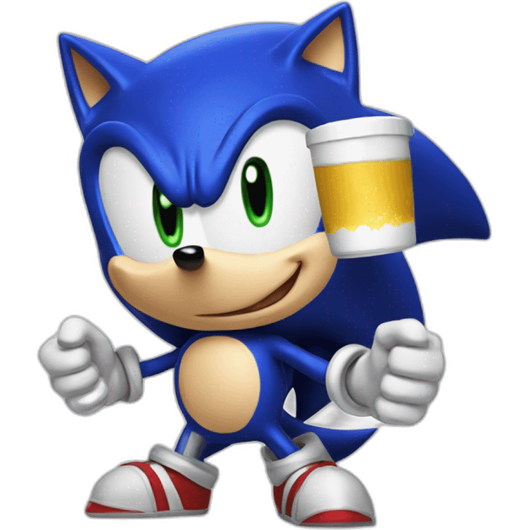 Sonic thé hedgehog emoji