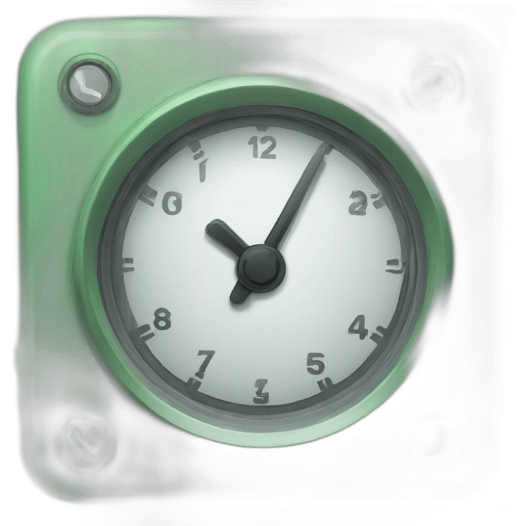 green timer emoji