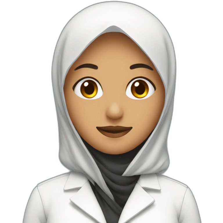 Pharmacist with hijab emoji