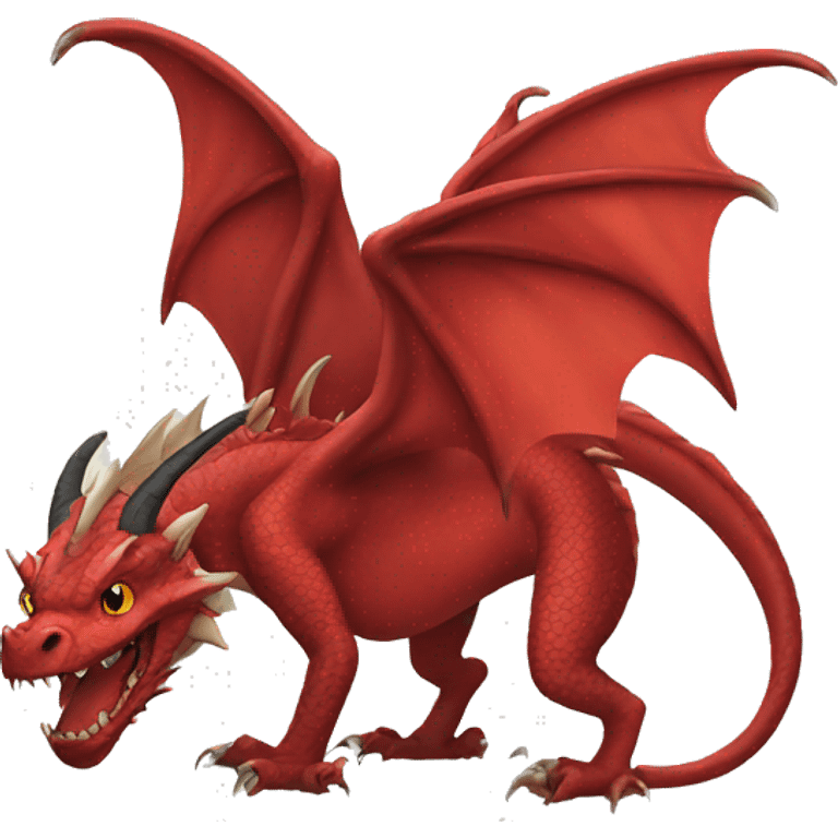 Red dragon emoji