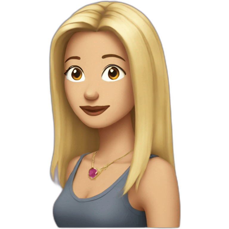 Phoebe de Friends emoji